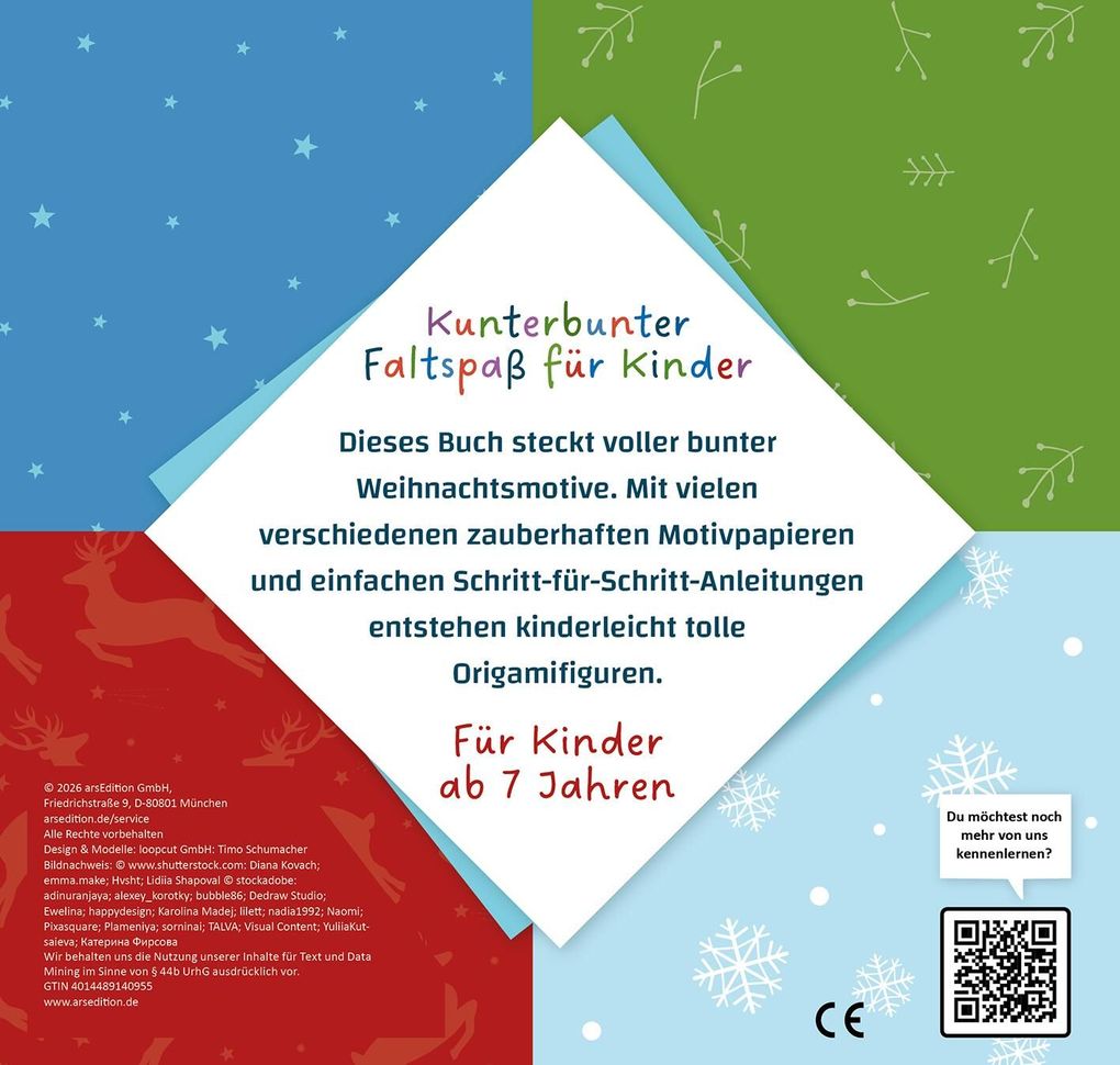 Weitere Ansicht: Weihnachts-Origami