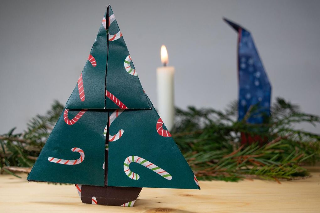Weitere Ansicht: Weihnachts-Origami