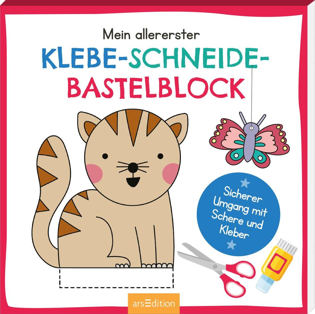 Weitere Ansicht: Mein allererster Klebe-, Schneide-, Bastelblock