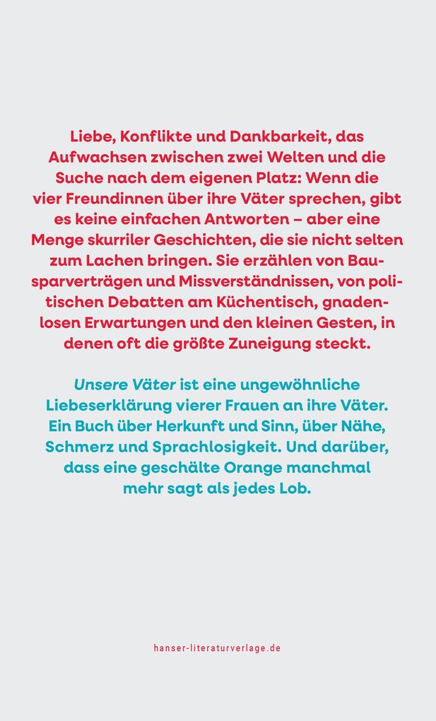 Weitere Ansicht: Unsere Väter | Natalie Amiri, Minu Barati, Shila Behjat, Düzen Tekkal