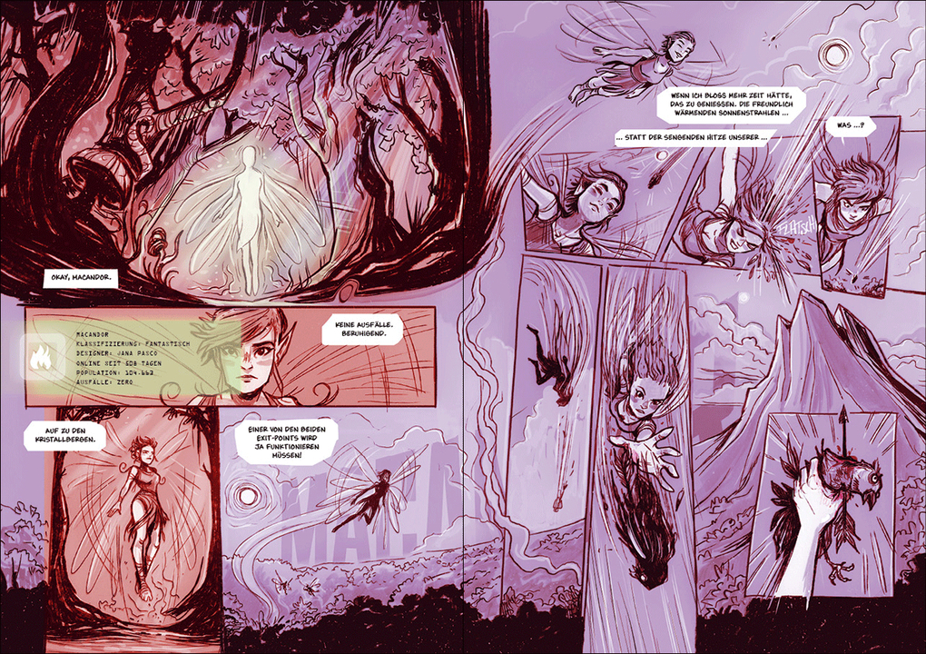 Weitere Ansicht: Cryptos - Die Graphic Novel | Ursula Poznanski, Christopher Tauber