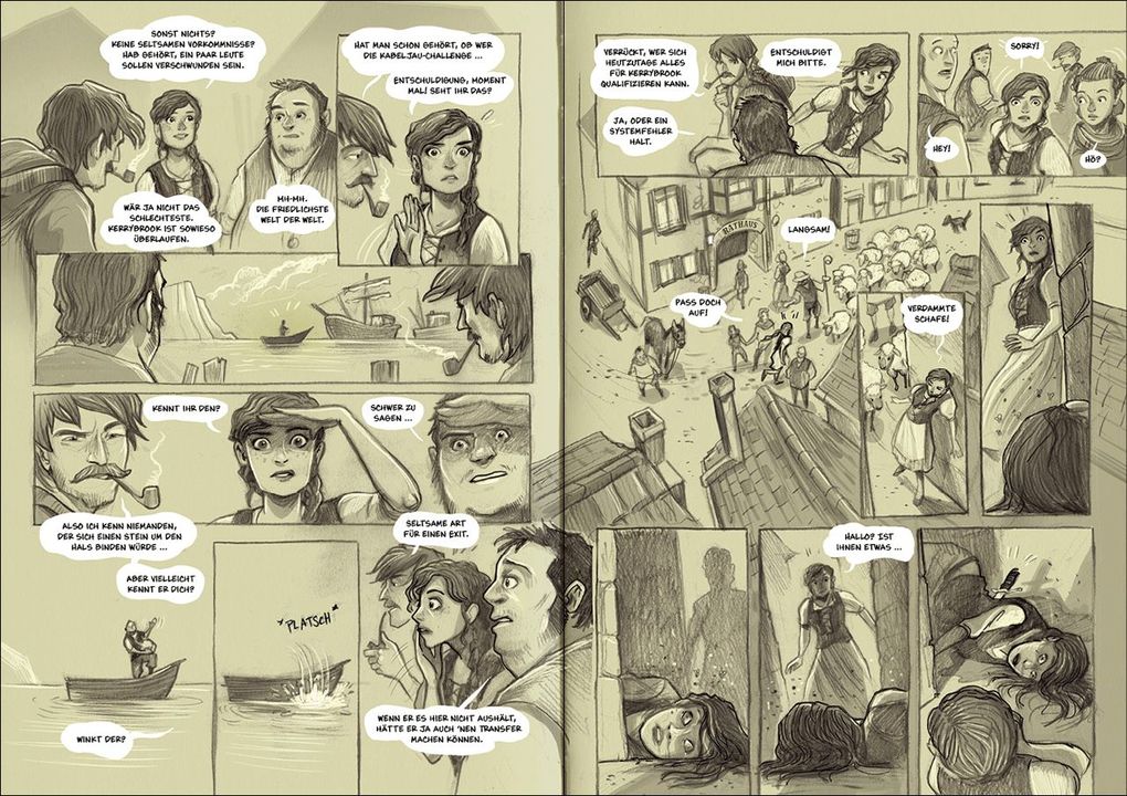 Weitere Ansicht: Cryptos - Die Graphic Novel | Ursula Poznanski, Christopher Tauber, Timo Grubing