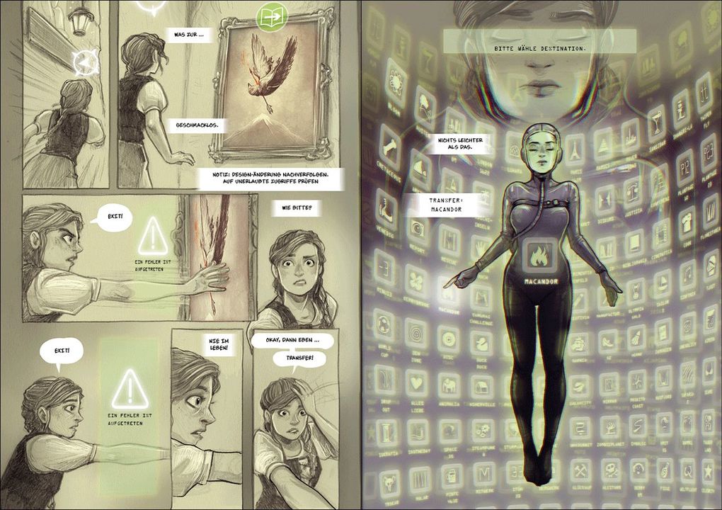 Weitere Ansicht: Cryptos - Die Graphic Novel | Ursula Poznanski, Christopher Tauber, Timo Grubing