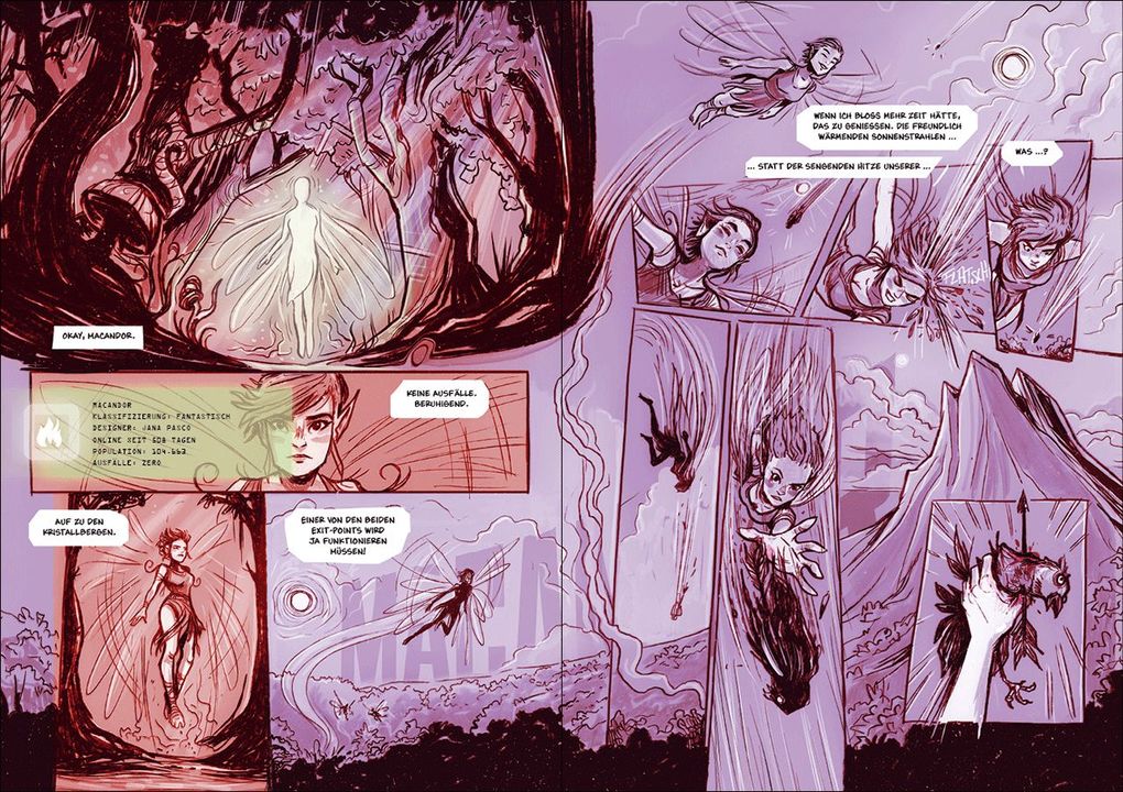 Weitere Ansicht: Cryptos - Die Graphic Novel | Ursula Poznanski, Christopher Tauber, Timo Grubing