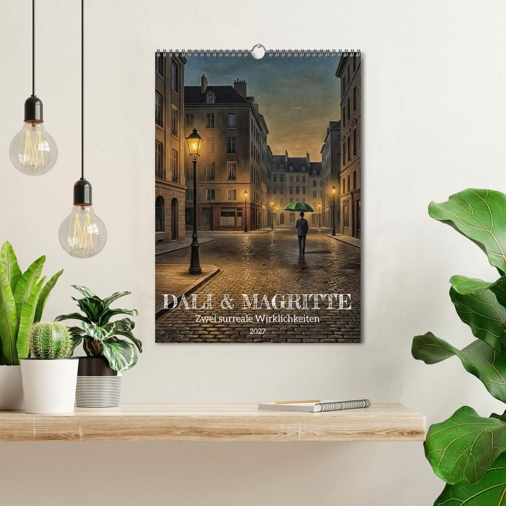 Weitere Ansicht: Dali und Magritte: zwei surreale Wirklichkeiten (Wandkalender 2027 DIN A3 hoch), CALVENDO Monatskalender | Werner Braun, Calvendo