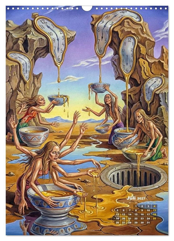 Weitere Ansicht: Dali und Magritte: zwei surreale Wirklichkeiten (Wandkalender 2027 DIN A3 hoch), CALVENDO Monatskalender | Werner Braun, Calvendo