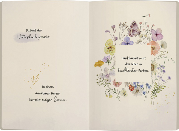 Weitere Ansicht: Geschenkbuch - Danke von Herzen