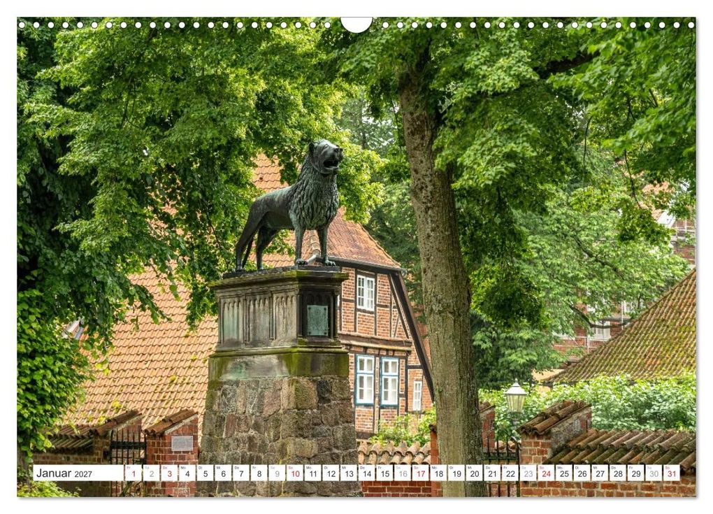 Weitere Ansicht: Deutschlands schönste Altstädte - Schleswig-Holstein (Wandkalender 2027 DIN A3 quer), CALVENDO Monatskalender | Peter Schickert, Calvendo