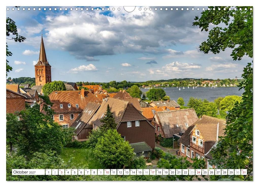Weitere Ansicht: Deutschlands schönste Altstädte - Schleswig-Holstein (Wandkalender 2027 DIN A3 quer), CALVENDO Monatskalender | Peter Schickert, Calvendo