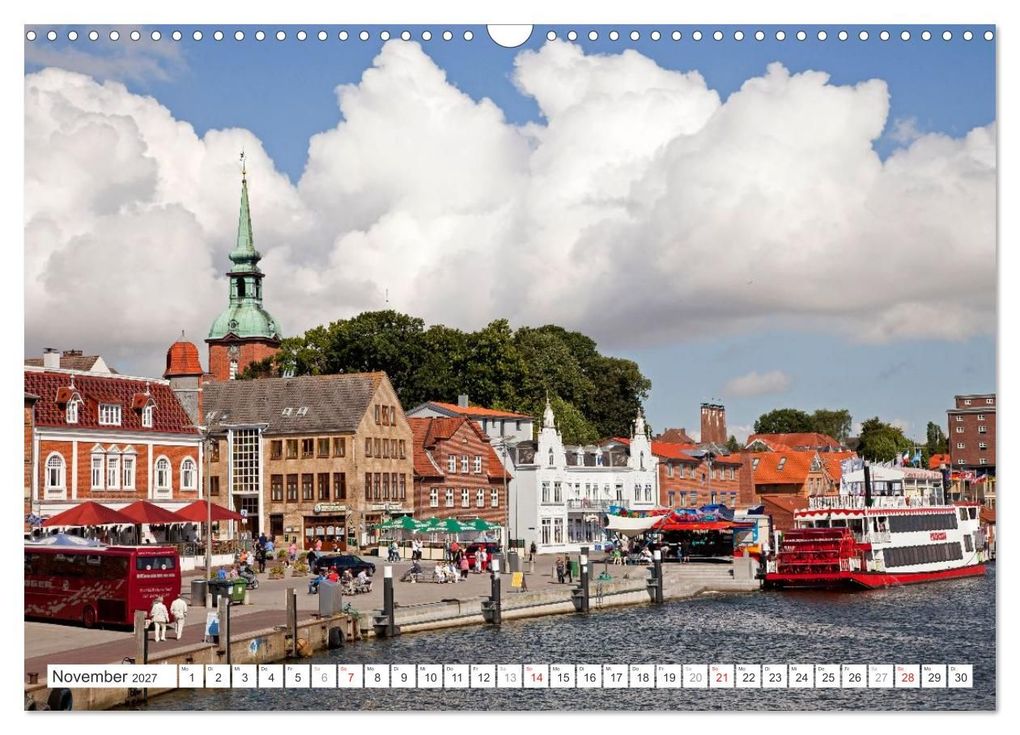 Weitere Ansicht: Deutschlands schönste Altstädte - Schleswig-Holstein (Wandkalender 2027 DIN A3 quer), CALVENDO Monatskalender | Peter Schickert, Calvendo