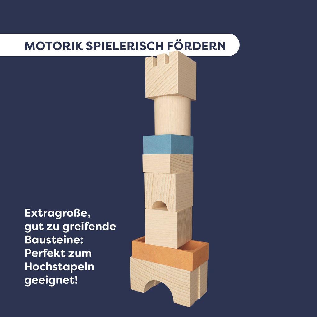 Weitere Ansicht: Extragroße Bausteine-Set | Ines Frömelt