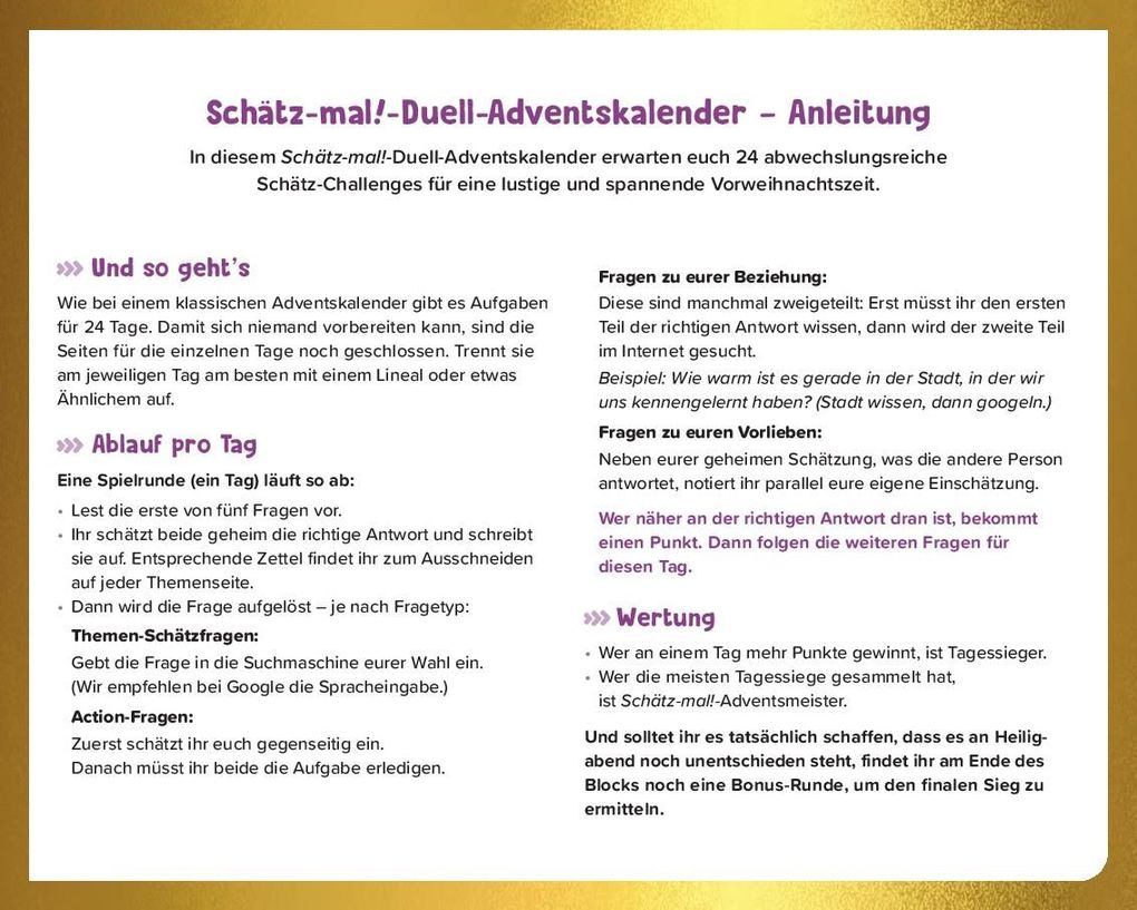Weitere Ansicht: Schätz mal! Das Adventskalender-Duell