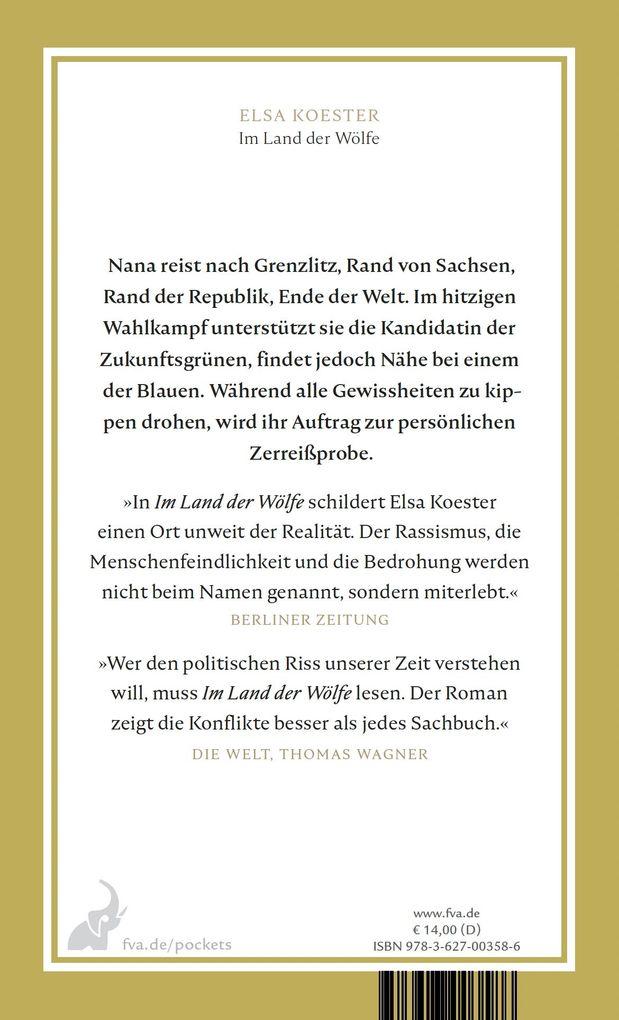 Weitere Ansicht: Im Land der Wölfe | Elsa Koester