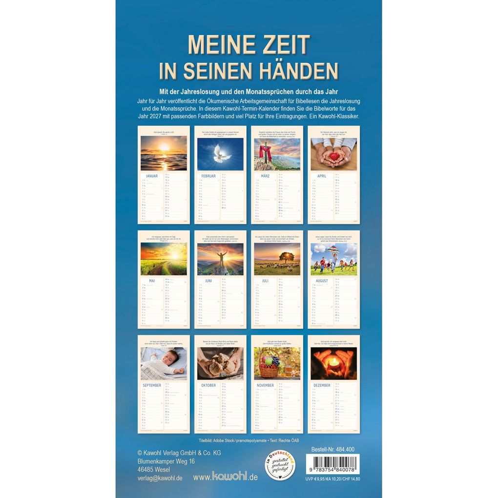 Weitere Ansicht: Meine Zeit in seinen Händen 2027