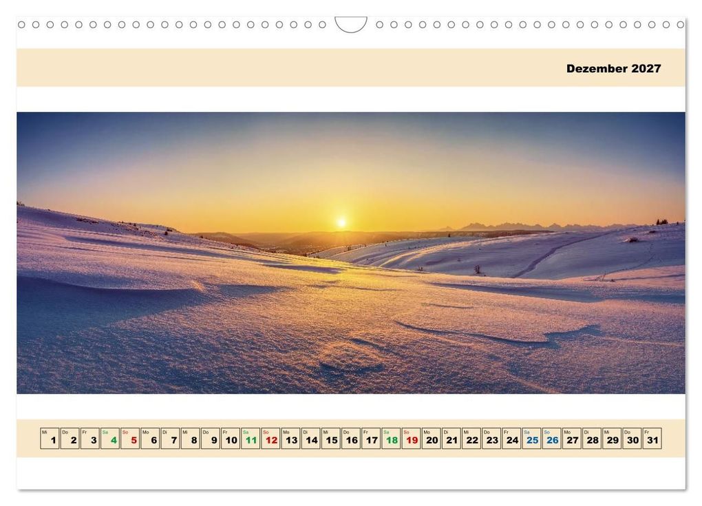 Weitere Ansicht: Landschafts - Panorama (Wandkalender 2027 DIN A3 quer), CALVENDO Monatskalender | Torsten Irmer, Calvendo