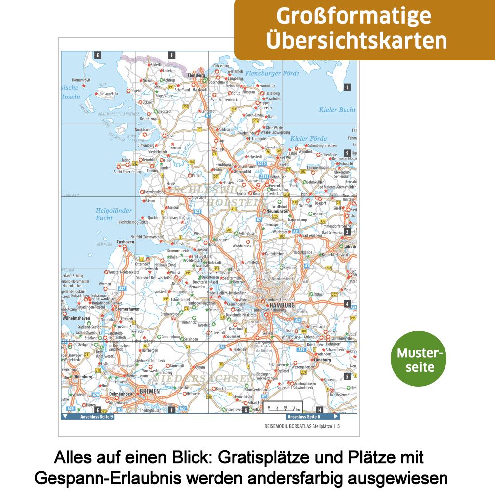 Weitere Ansicht: Bordatlas Stellplatzführer 2027