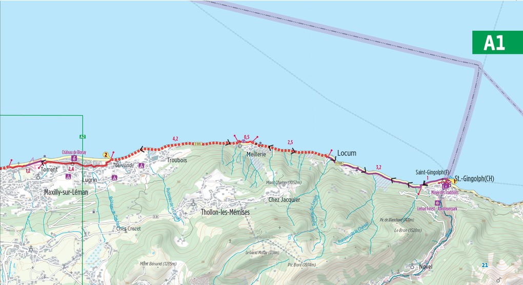 Weitere Ansicht: Via Rhôna
