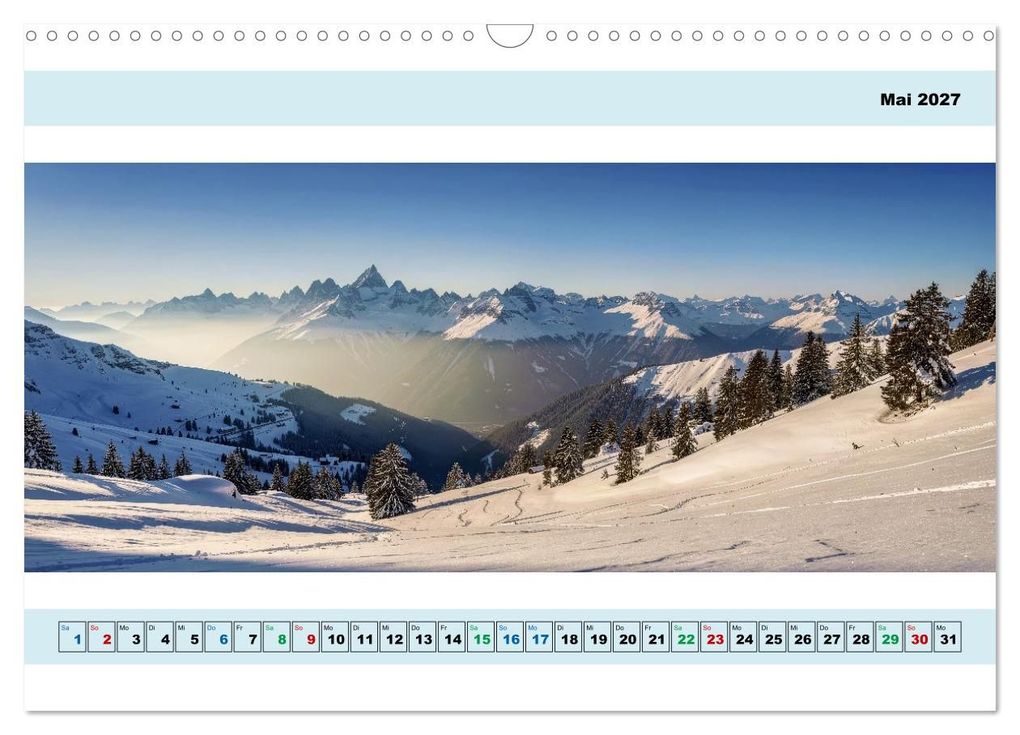Weitere Ansicht: Alpen - Panorama - Mehr Aussicht geht nicht (Wandkalender 2027 DIN A3 quer), CALVENDO Monatskalender | Torsten Irmer, Calvendo
