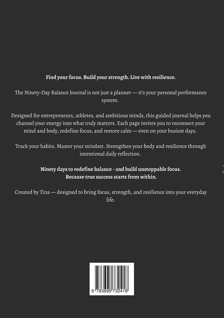 Weitere Ansicht: The Balance Journal | Tina Gitzl