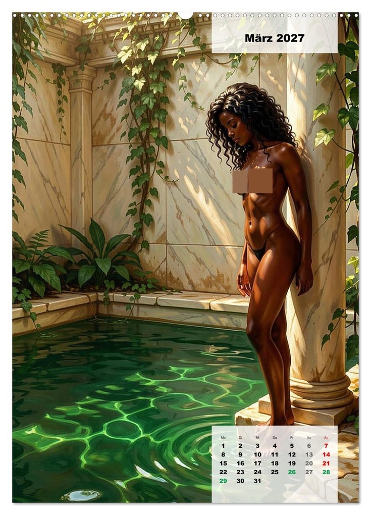 Weitere Ansicht: Entblößte Epochen - Antike (hochwertiger Premium Wandkalender 2027 DIN A2 hoch), Kunstdruck in Hochglanz | Liam Blue, Calvendo