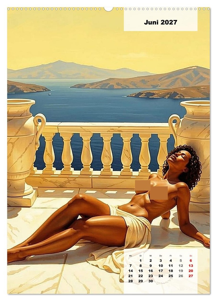 Weitere Ansicht: Entblößte Epochen - Antike (hochwertiger Premium Wandkalender 2027 DIN A2 hoch), Kunstdruck in Hochglanz | Liam Blue, Calvendo