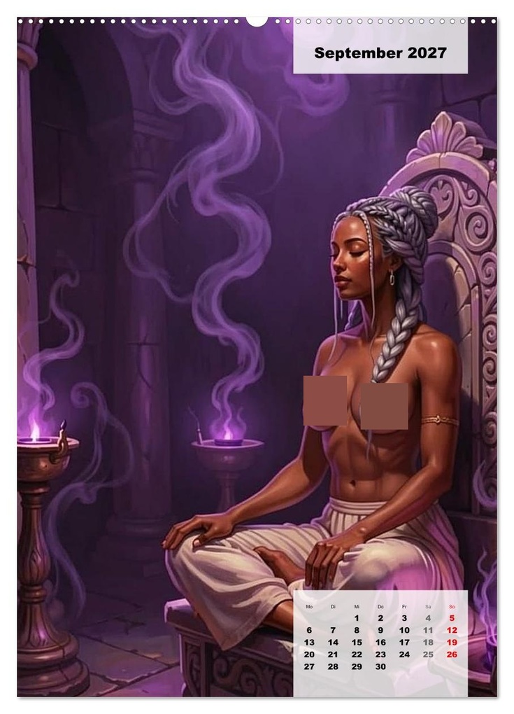 Weitere Ansicht: Entblößte Epochen - Antike (hochwertiger Premium Wandkalender 2027 DIN A2 hoch), Kunstdruck in Hochglanz | Liam Blue, Calvendo