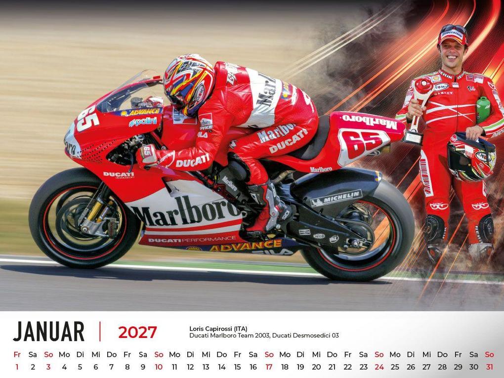Weitere Ansicht: The Best of Ducati im Rennsport Kalender 2027 | Frank Pommer