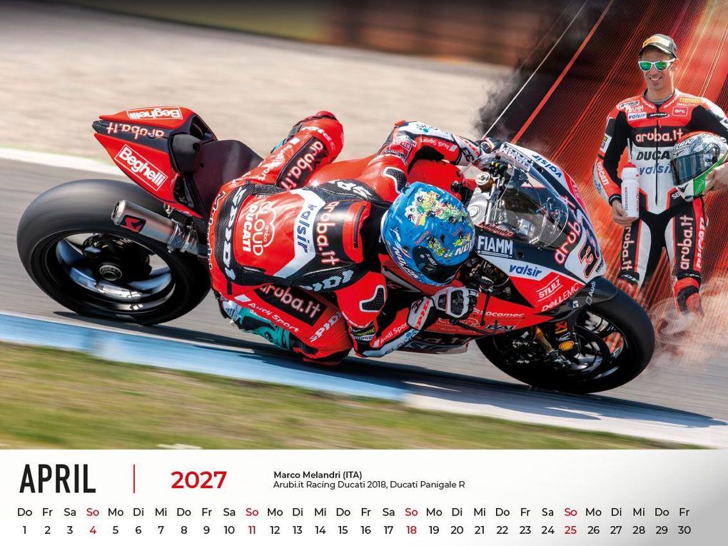 Weitere Ansicht: The Best of Ducati im Rennsport Kalender 2027 | Frank Pommer