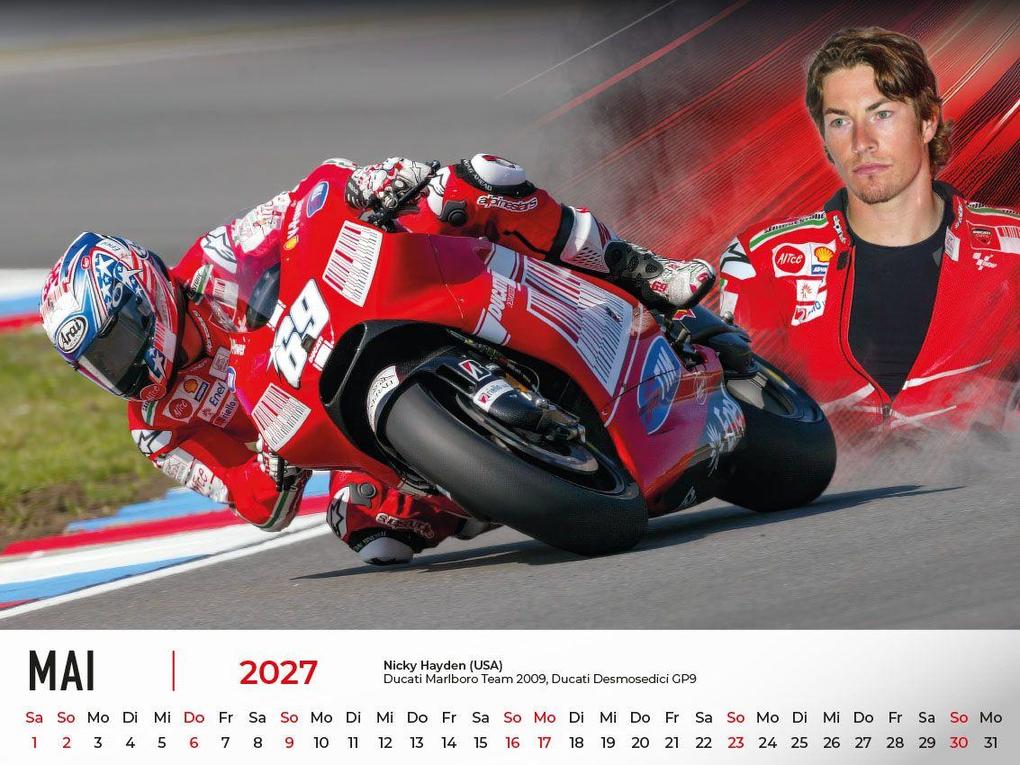 Weitere Ansicht: The Best of Ducati im Rennsport Kalender 2027 | Frank Pommer