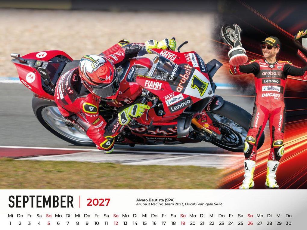 Weitere Ansicht: The Best of Ducati im Rennsport Kalender 2027 | Frank Pommer