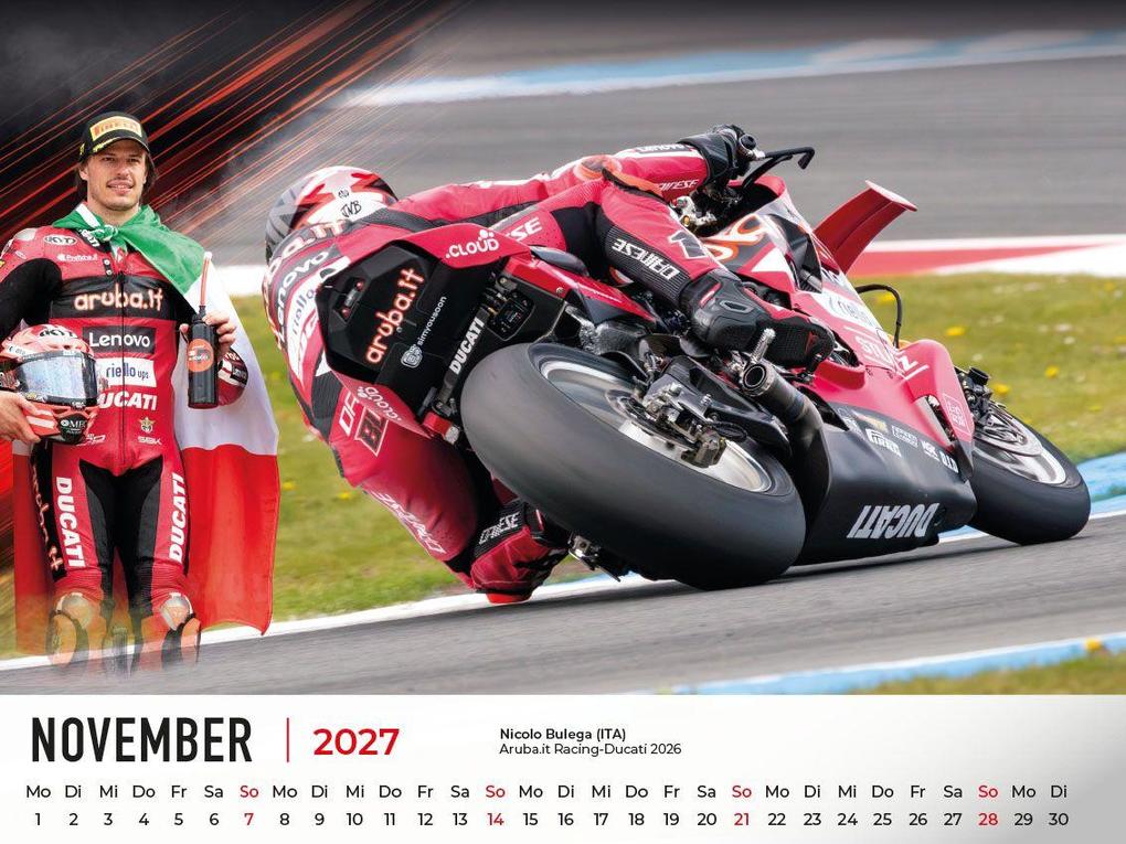 Weitere Ansicht: The Best of Ducati im Rennsport Kalender 2027 | Frank Pommer