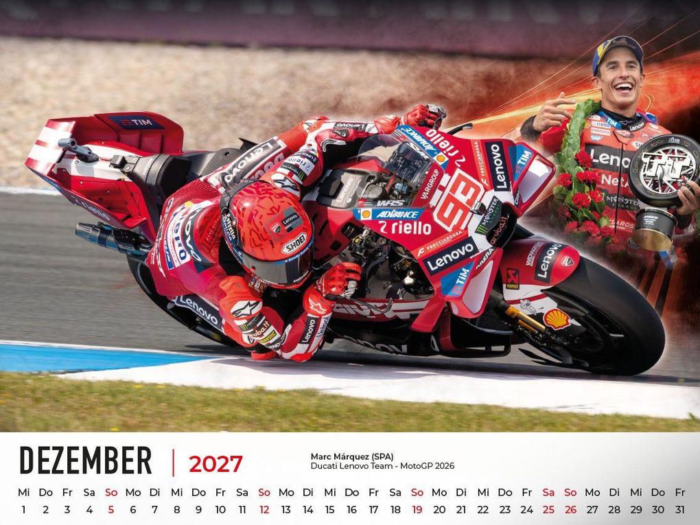 Weitere Ansicht: The Best of Ducati im Rennsport Kalender 2027 | Frank Pommer