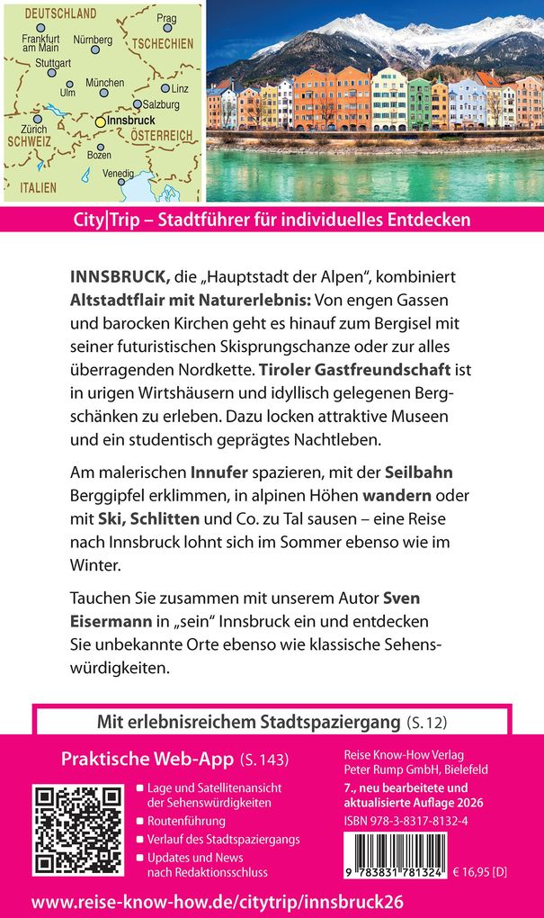 Weitere Ansicht: Reise Know-How CityTrip Innsbruck | Sven Eisermann