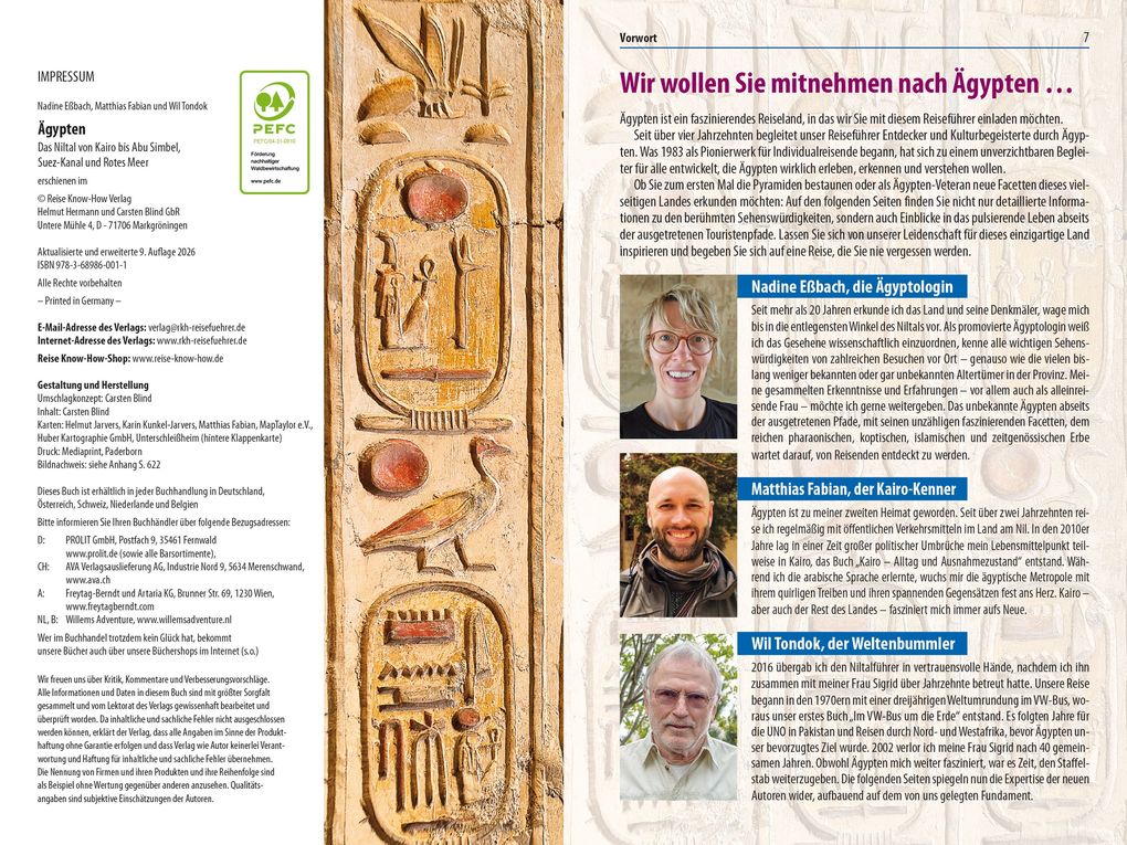 Weitere Ansicht: Reise Know-How Reiseführer Ägypten | Nadine Eßbach, Matthias Fabian, Wil Tondok
