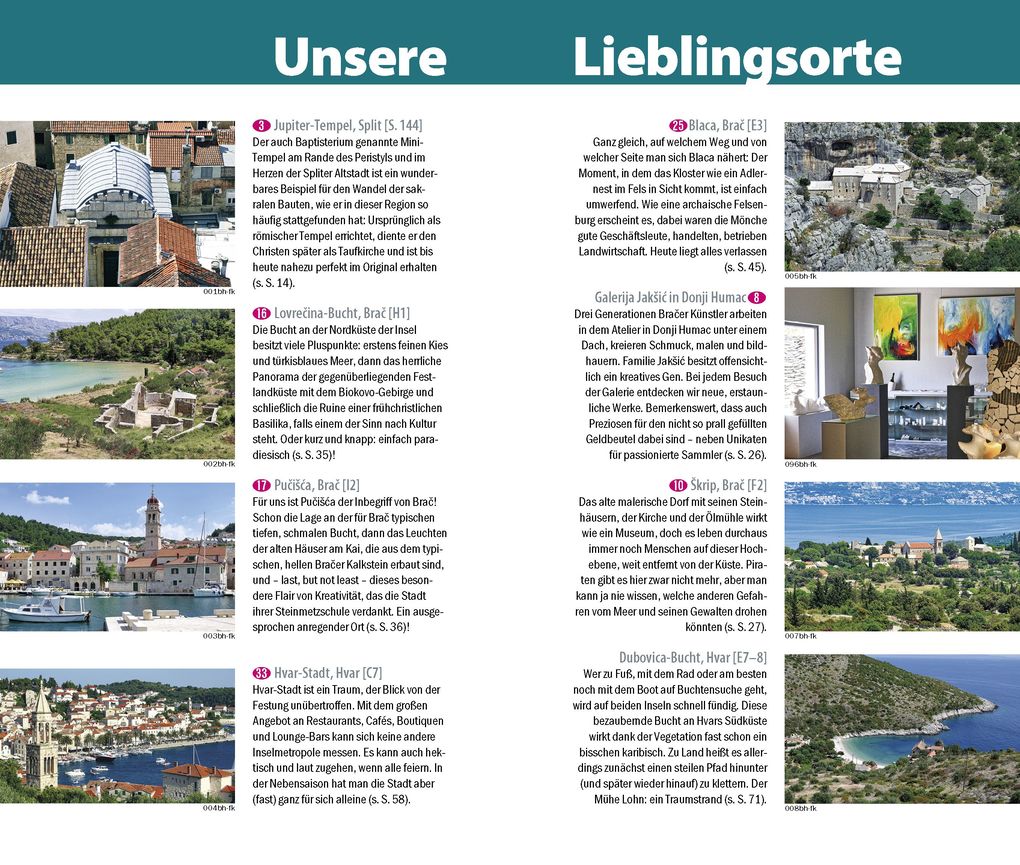 Weitere Ansicht: Reise Know-How InselTrip Bra & Hvar mit Split | Daniela Schetar, Friedrich Köthe