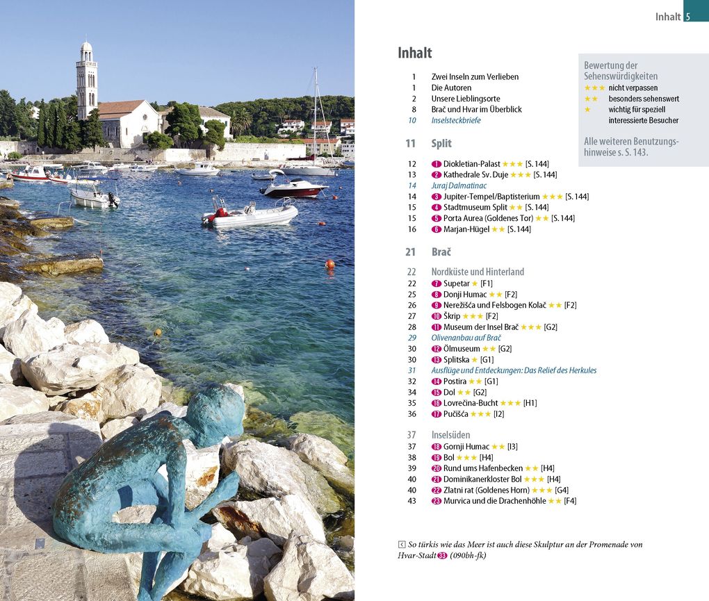Weitere Ansicht: Reise Know-How InselTrip Bra & Hvar mit Split | Daniela Schetar, Friedrich Köthe