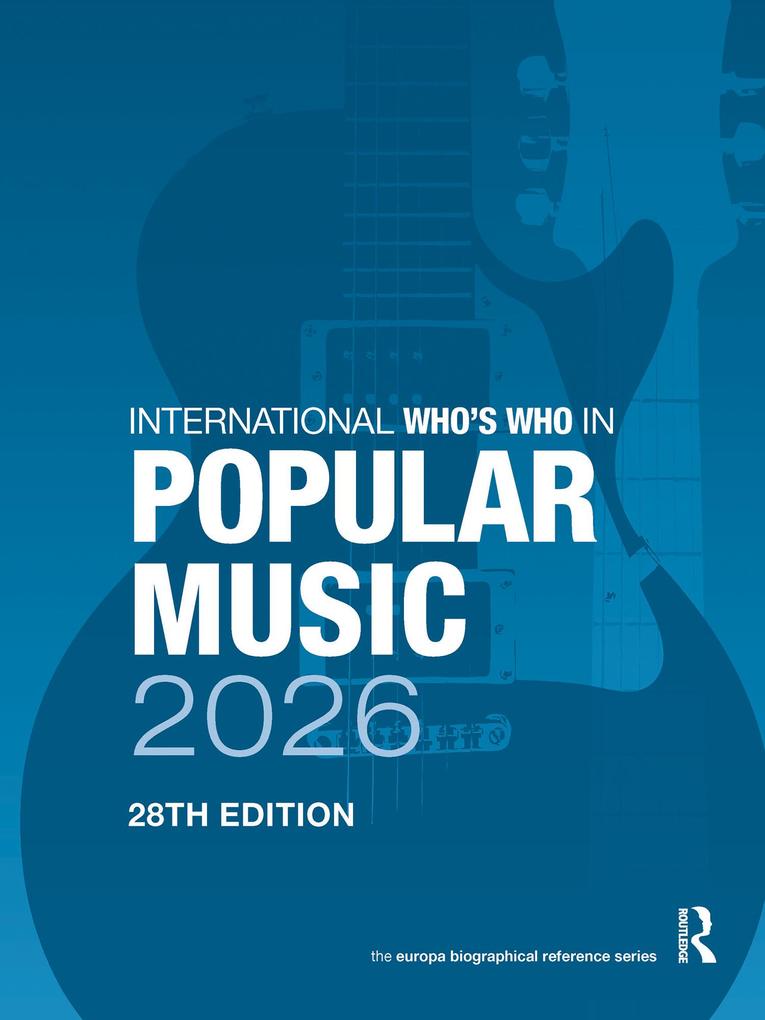 Produktbild: International Who's Who of Popular Music 2026