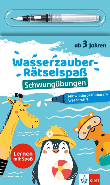 Produktbild: Wasserzauber-Rätselspaß: Schwungübungen