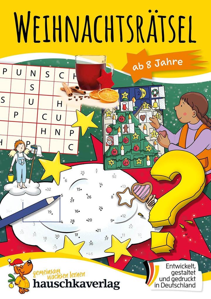 Produktbild: Weihnachtsrätsel - Rätselblock ab 8 Jahre | Agnes Spiecker