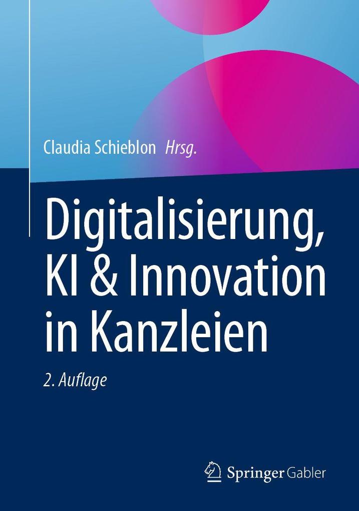 Produktbild: Digitalisierung, KI & Innovation in Kanzleien