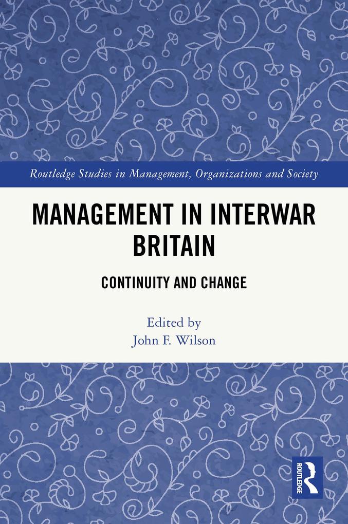 Produktbild: Management in Interwar Britain