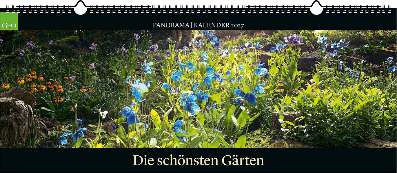 Produktbild: GEO Panorama: Die schönsten Gärten 2027 | Neumann Verlage GmbH & Co. KG