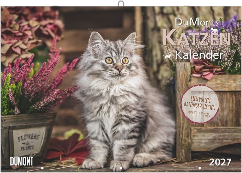 Produktbild: DuMonts Katzen Kalender 2027 | Neumann Verlage GmbH & Co. KG