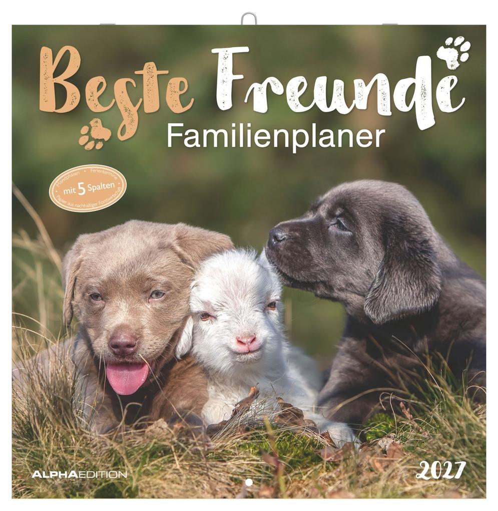 Produktbild: Familienplaner Beste Freunde 2027 | Neumann Verlage GmbH & Co. KG