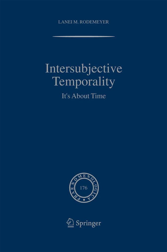 Produktbild: Intersubjective Temporality | Lanei M. Rodemeyer