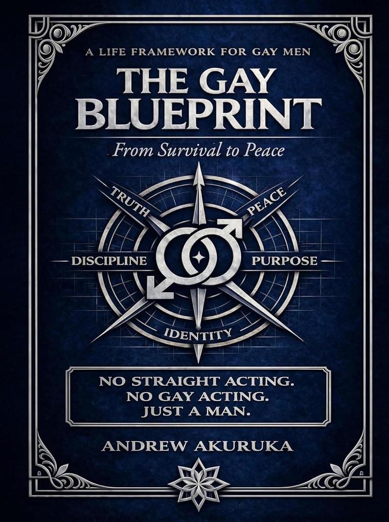 Produktbild: The Gay Blueprint | Andrew Akuruka