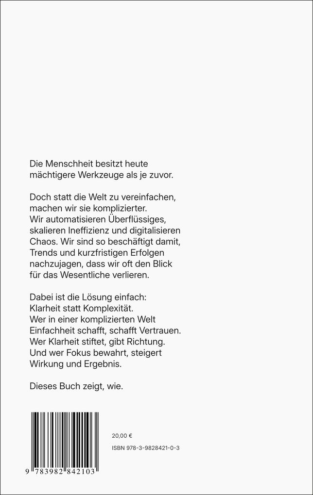 Weitere Ansicht: Einfach machen | Tom Sadowski