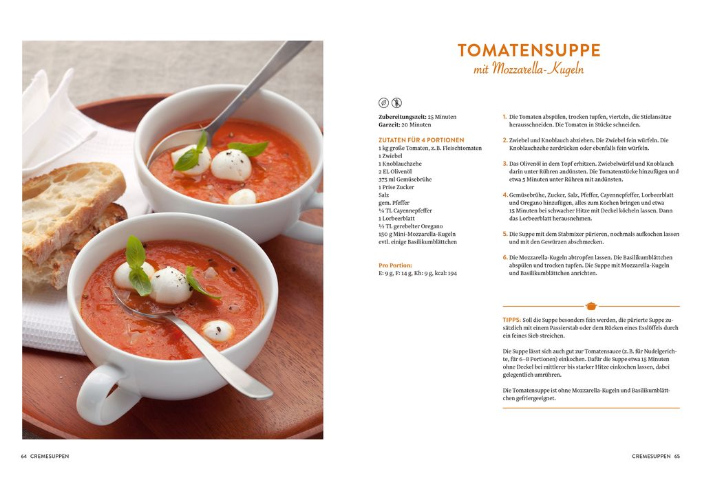 Weitere Ansicht: Suppen & Eintöpfe | Oetker Verlag