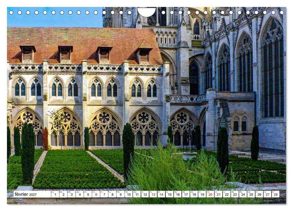 Weitere Ansicht: Les cathédrales françaises - Des chefs-d'uvre de l'architecture gothique (Calendrier mural 2027 DIN A4 vertical), CALVENDO calendrier mensuel | Calvendo, Elisabeth Schittenhelm