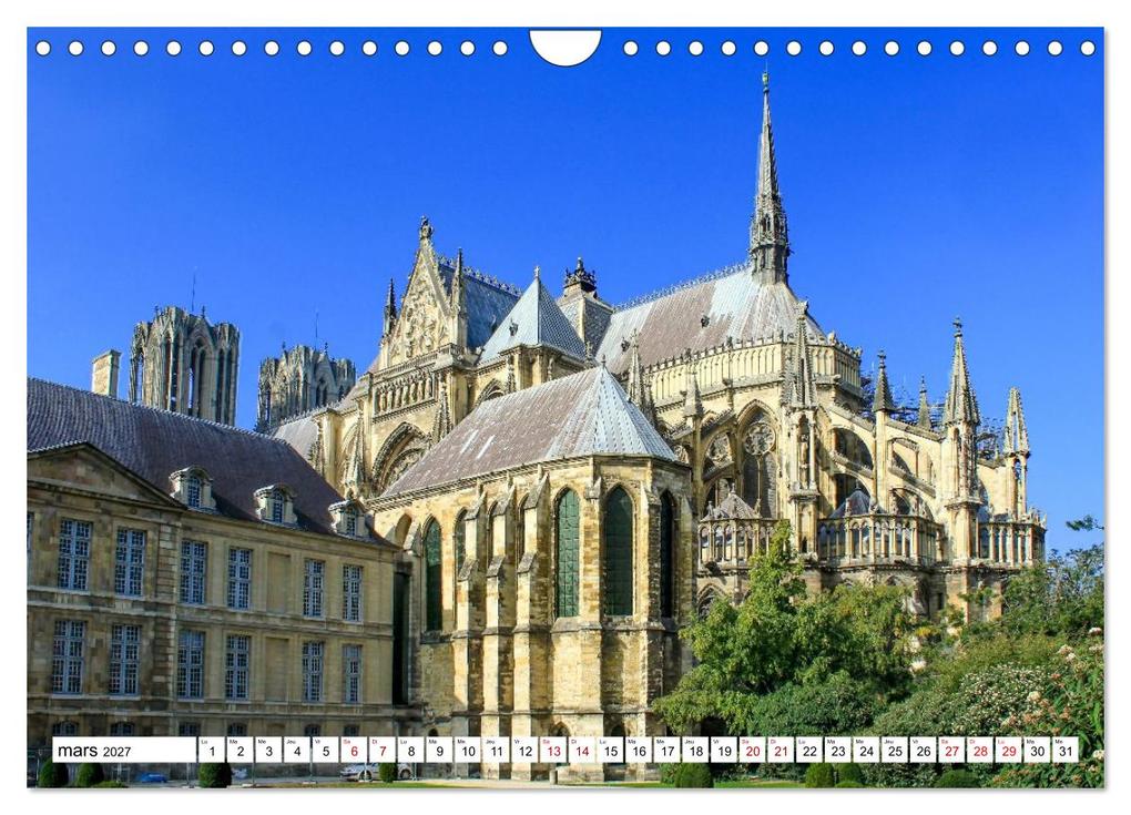 Weitere Ansicht: Les cathédrales françaises - Des chefs-d'uvre de l'architecture gothique (Calendrier mural 2027 DIN A4 vertical), CALVENDO calendrier mensuel | Calvendo, Elisabeth Schittenhelm